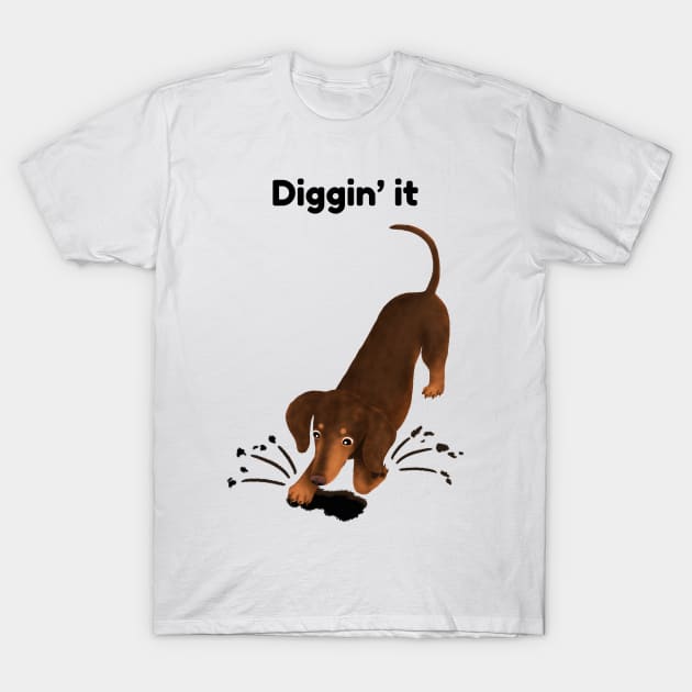 Diggin' it T-Shirt by illucalliart